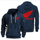 Men's Hoodies Motorcycle Jackets Honda Wings Logo Printed Sweatshirt Pullover Trendy Motorcycle Jackets for Autumn and Winter