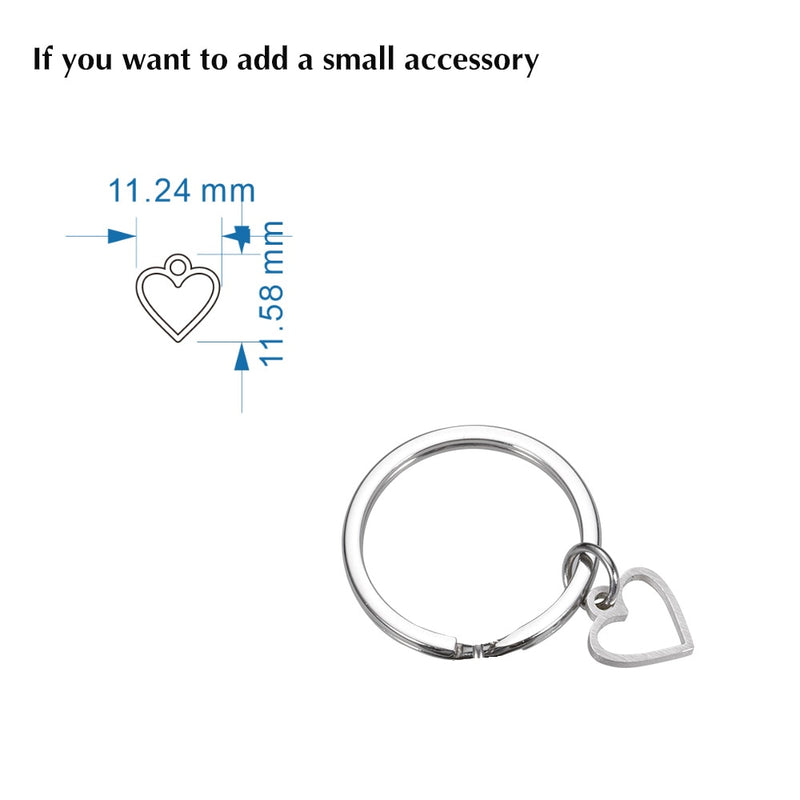 Personalized Heart Keychain Set  Engraved King Date and Name Love Keyring Gift for Couples Girlfriend Boyfriends Key Chain Rings