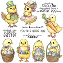 Mangocraft Happy Easter Eggs And Chicken Cutting Dies Clear Stamp DIY Scrapbooking Metal Dies Silicone Stamp For Cards Albums