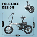 HITWAY BK35 Folding Electric Bike, 16 inch E Bike 250W City E-Bike Max.Range 25-60KM