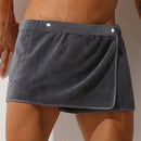 Men's Bath Towel Absorbent Towel Sexy Beach Skirt Anti-light Men's Bath Skirt Can Wear Towel Swimming Trunks