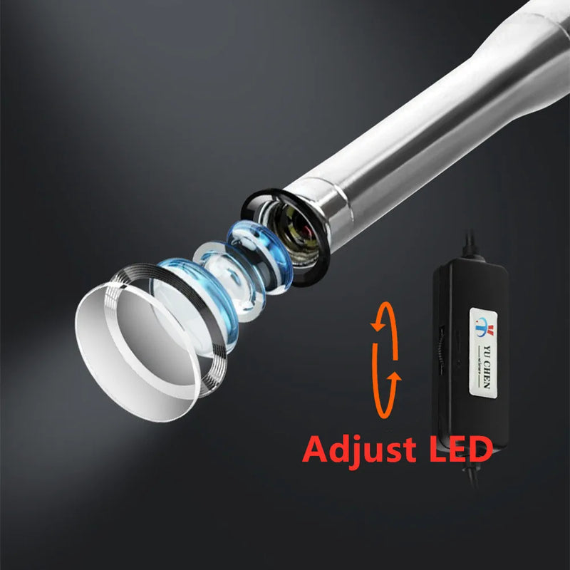 3.9mm 1080P Endoscope Camera For Vagina Cervical Inspetion IP67 Waterproof 6 LEDs Borescope  Camera For iPhone Android