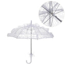 Handmade Lace Umbrella Romantic Vintage Wedding Flower Bridal Parasol Costume Women Dancing Photography Stage Performance