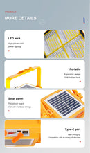 The Solar Sentinel | 20,000mAh Multi-Source Emergency Lantern & Power Bank