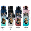 Assassins Game Creed 650ml Large Capacity Water Bottle Outdoor Sports and Game Peripheral Water Cup Plastic Frosted Cups