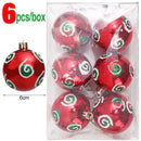 The Solstice Set | Hand-Painted 6cm Christmas Baubles