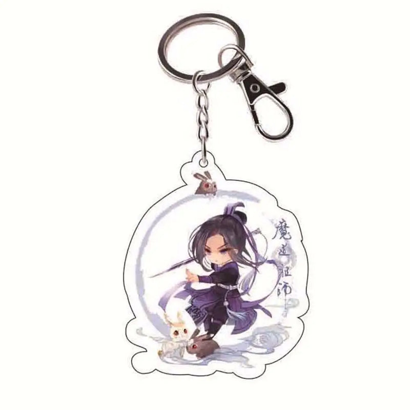 Mo Dao Zu Shi Keychain Cosplay Accessories Chen Qing Ling The Founder of Diabolism Grandmaster of Demonic Cultivation Keyring