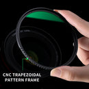 K&F Concept 37-86mm UV Filter Lens Optics with Multi Coated Protection for Camera Lenses 49mm 52mm 55mm 58mm 62mm 67mm 77mm 82mm