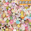 Sanrio Anime 3D Decoration Sticker Cute Cartoon Kuromi Melody DIY Phone Case Water Cup Accessories Material Pack boys Girl Gift