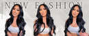 30 32 Inch Full Head Body Wave Bundles 100% Raw Human Hair Weaving Virgin Hair Extensions 1 3 4 Pcs Natural Black Color Double Weft Remy Hair Thick Full Ends Hair Bundles