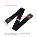 Simple And Fashionable Men'S Belt Elastic Lazy Man'S Belt Women'S Belt Neutral And Seamless Jeans Belt Adjustable Length
