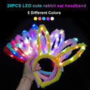 260PCS Glowing Party Set Decorations Neon Light Carnival Party, Suitable for Glow-in-the-Dark Wedding Party Accessories, Concert