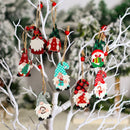 Christmas Gnomes Wooden Pendants Merry Christmas Decorations For Home 2023 Xmas Tree Christmas Ornaments Navidad New Year Gift