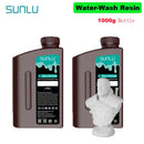 SUNLU 2KG Water Washable / Water Washable ABS Resin Resin 1000G/Bottle 405nm Rapid UV-Curing Photopolymer Resin For LCD 3D Print