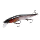 1 Stück Angelköder 11.5cm/14g Minnow Crankbait Wobbler 3D Augen Barsch Künstlicher Köder Hecht Karpfenköder Schwimmköder Angelzubehör Pesca