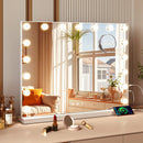 The Lumiere | Hollywood-Grade LED Vanity Mirror with Studio Dimmable Lighting & Sturdy Frame
