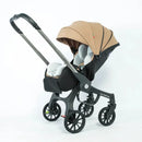 EU STOCK 4 in1 baby stroller Multifunctional newborn baby carriage Foldable Basket type seat Lightweight Travel Pram car seat