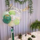 10pcs Transparent Bobo Balloon 10/12/18/20/24inch Happy Birthday Bubble Balloons Wedding Birthday Party Decoration Clear Globos