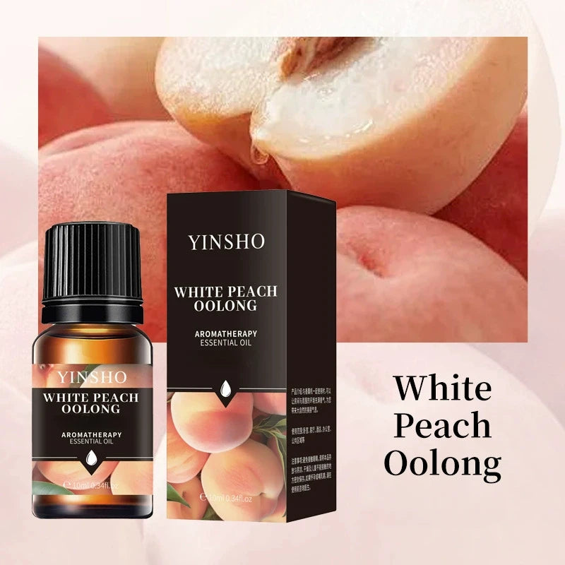 Aromatherapy 10ml Essential Oils for Humidifier Aromatic Oil Fragrance Oil Water-soluble Lavender Rose Lemon Mint