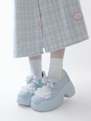 Rilei Gururu Lace Bow Pumps
