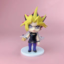 6 Pcs/Set Yu-Gi-Oh Figure 9.5-12cm Yugi Muto Joey Wheeler Magician Girl Seto Kaiba Action Figurine Desktop Model