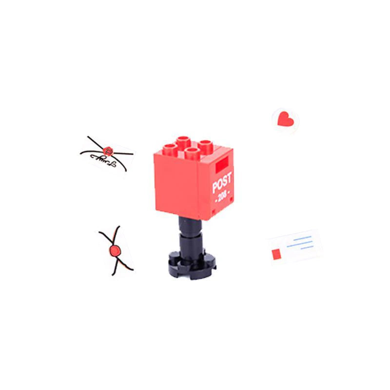 MOC City Building Blocks Character Accessories Mini Brick Audio Computer Brick Control Center Radar Keyboard Pattern Toy K037