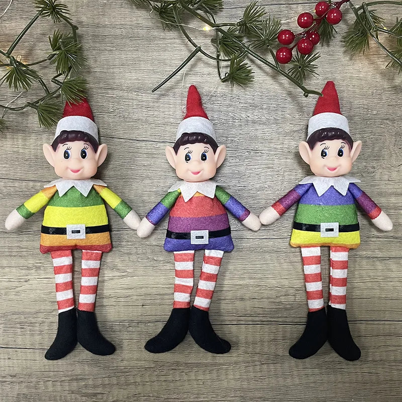 Christmas Elf Male Doll Elves Xmas Gnomes Navidad Santa Decorations Nordic Red Noel Gifts Christmas Dolls Red Xmas Elves Doll