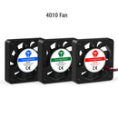 3D Printer Fan 5015/4020 Cooling Turbine Fan 5V 12V 24V Ultra-quiet Oil Bearing about 7500 RPM Turbo Mini Fan For 3D Printer