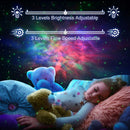 Star Projector Light Colorful Nebula Cloud Night Light Dynamic Galaxy Star Night Light for Bedroom Games Room Party
