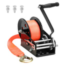 Steel Hand Winch Heavy Duty Rope Crank 3500lb Winch Trailer Manual Strong Winch Trailer Tool for Trailer Boat or ATV Towing
