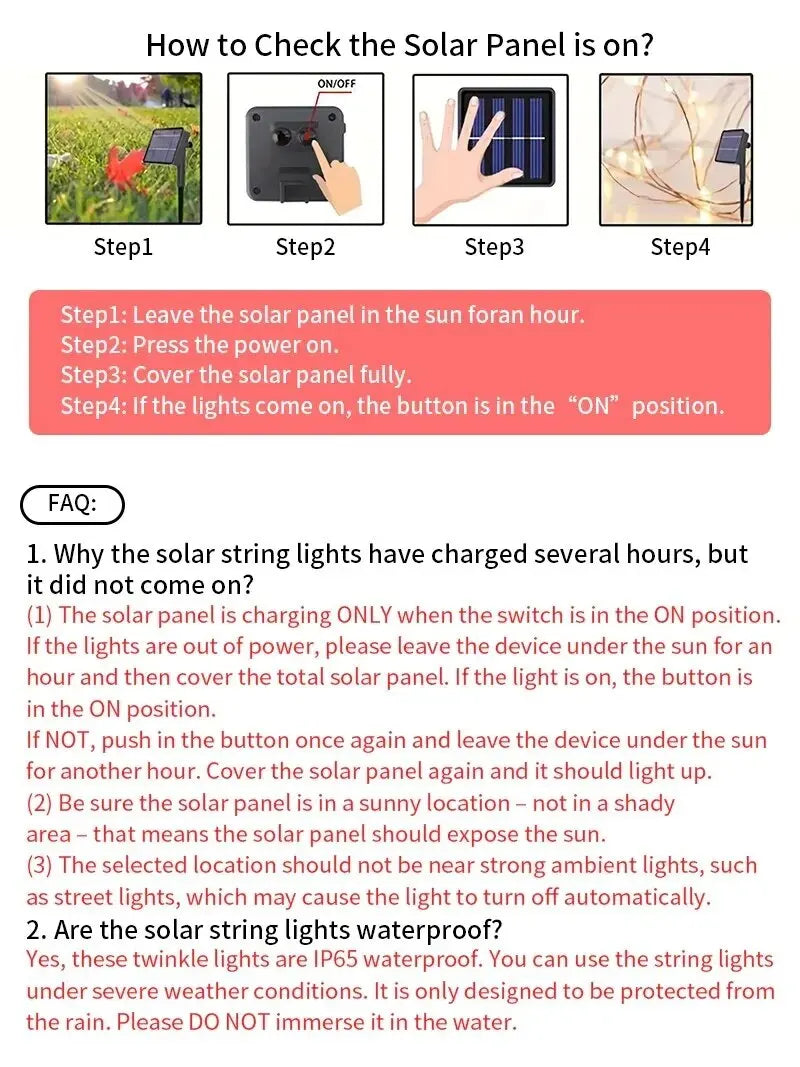 1 Set Of Solar Light String OutdoOr Waterproof 8-mode Copper Wire, Fairy Tale Light, Christmas Light, Used For Outdoor Garden