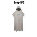 Quick-drying Changing Robe Quick Dry Bathrobe Hooded Absorbent Bath Towel Swimming & Fitness Super Absorbent Bathrobe