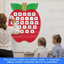 English Teaching Aids Sentence Strip Chart Letter Pocket Chart Interactive Learning Insert Pocket Chart Reusable Homeschool