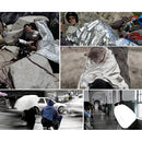 1-20pcs Emergency Mylar Thermal Blanket Foil Space Blanket Designed for NASA Body Warmer Outdoor First Aid Camping Hiking Travel