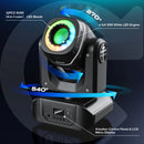 U'King 60W LED Moving Head Light DMX512 Remote Control RGBW 4in1 LED Beam Spot Stage Light DJ Disco Party Show Effect Light