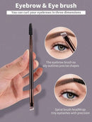 The Precision Trio | Professional Mink Hair Makeup Brush Set