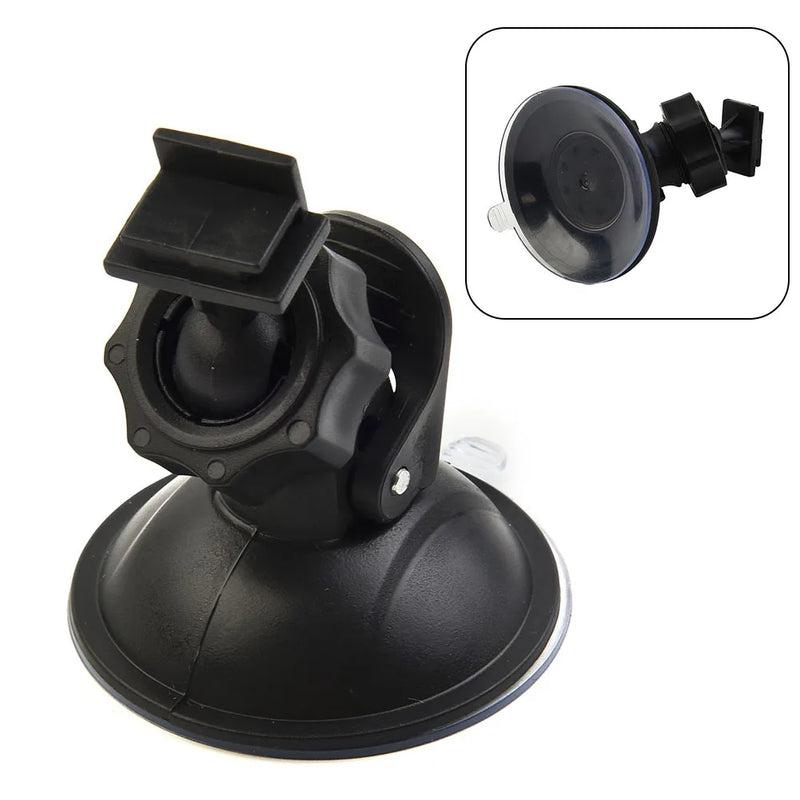360° Universal Car Video Recorder Suction Cup Mount Suction Cup Bracket Base L-type Car Recorder Bracket Snap-shaped Bracket