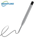 5Pcs Metal Tactical Pen Refills Replacement Gel Ink Refills for Retractable Ballpoint Pen Parker School Office Stationery