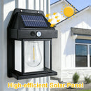 The Dusk Sentinel | Solar-Powered Motion-Sensing Outdoor Wall Light