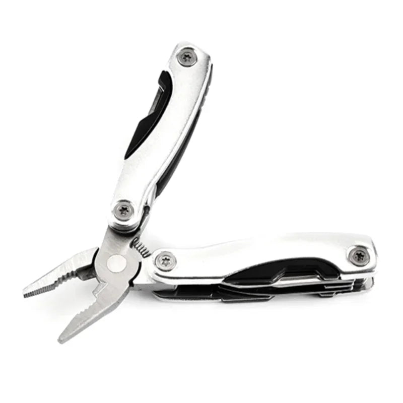 Stainless Steel Folding Pliers Functional Plier Hand Tools Plier Screwdriver Camping Gears Kit Outdoor Pocket Knife Multi-Tool