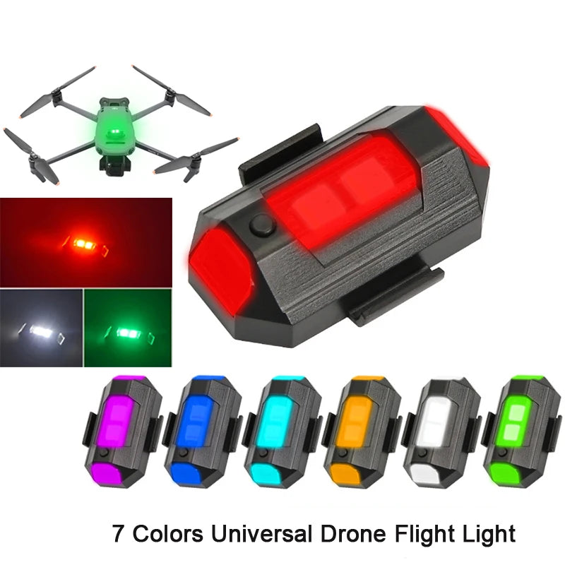 Universal Drone Strobe Lights LED Lamp for DJI Mavic 3/2/MINI 3 Pro/Air2/2S/MINI 2/SE Signal Indicator Turn Lights Strobe Light