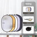 24"x35" 60x90cm 5in1 Oval Reflector Photography Collapsible Portable Light Diffuser Photo Multi Color 90x120 100x150 150x200
