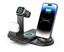 7 in 1 Wireless Charger Stand Pad For iPhone 17 16 15 14 13 12 Apple Watch Airpods Pro iWatch 8 7 6  Fast Charging Dock Station