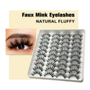 20 Paar künstliche Wimpern Wimpern Nagaraku Nerzwimpern Falsche helle Wimpern FADVAN Y Wimpernverlängerung Cils Wimpern Nagaraku