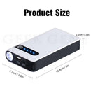 GKFLY 12000mAh Car Jump Starter Power Bank Portable Car Battery Booster Buster Charger 12V Starting Device Starter Cables