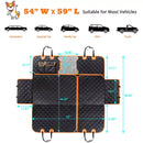 Dog Car Seat Cover Waterproof Dog Seat Cover for Back Seat Pet Car Seat Protector Seat Cover Rear Back Car for Pet Dog Travel