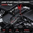 NEXPOW 3000A Car Jump Starter & Air Compressor - 12V 59.2Wh Portable Battery Booster with PD 30W Fast Charge, 150PSI Air Pump, S