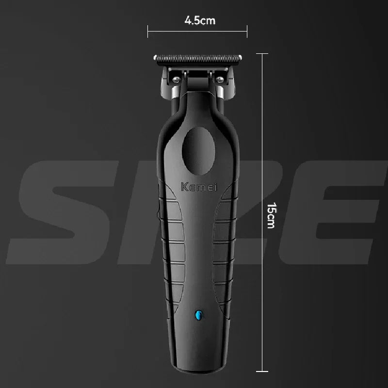 Kemei 2299 Professional Electric Barber Electric Trimmer Professional Hair Máquina De Barba Masculina Acabamento De Corte De