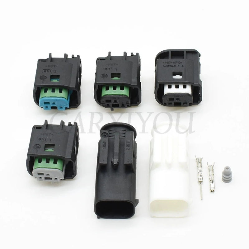 1 Set 3 Pin AutoRadar Sensor Ccelerator Pedal Connector Plug 968402-1 1-967642-1 9-967081-1 For Benz BMW Audi Peugeot