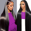 The Veil | 13x6 HD Lace Front Wig, Pre-Plucked Bone Straight